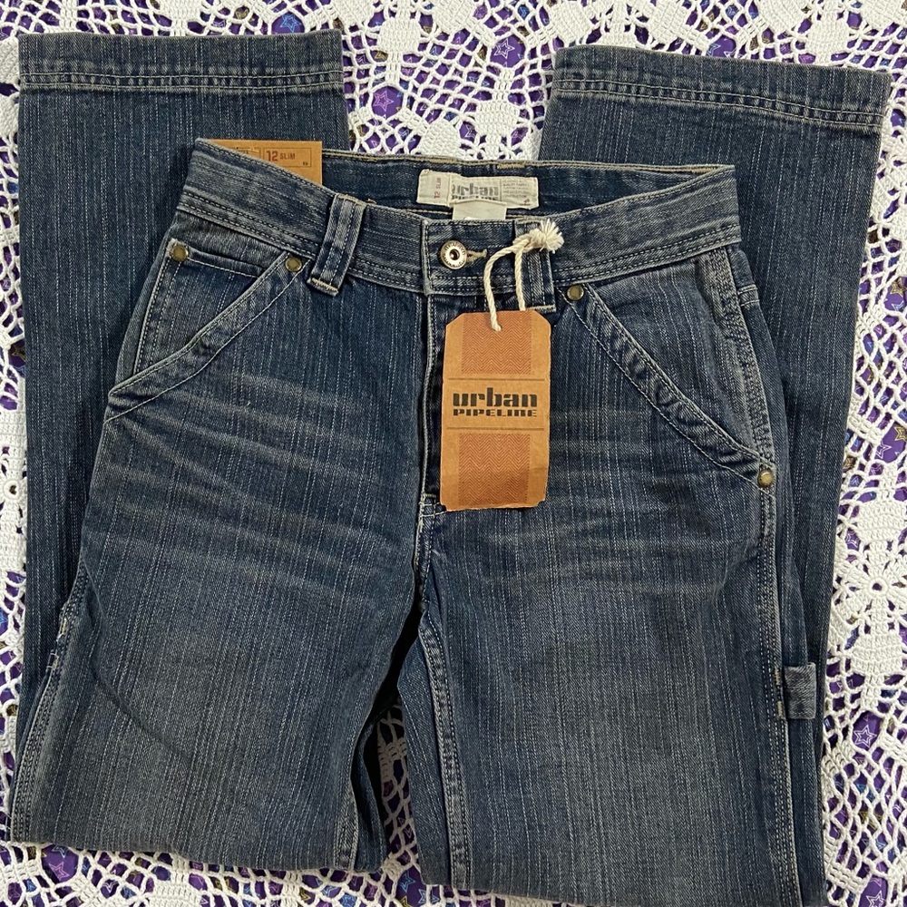 Urban Pipeline Boys NEW Carpenter Jeans. 12 Slim